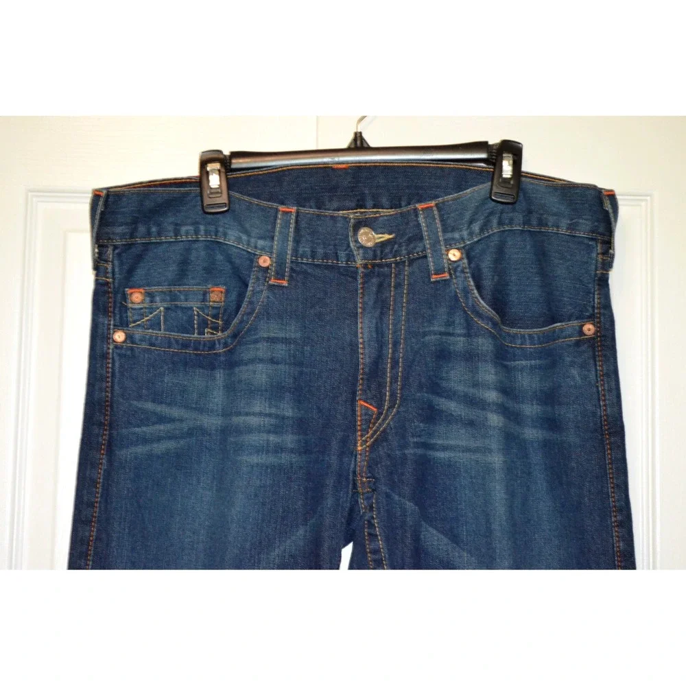 True Religion Blue Jeans‎ Bobby Men's 36x34 Inseam 34.5